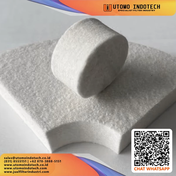 Felt Wool lebar 160 cm tebal 8 mm 