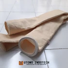 Filter Bag Saringan Debu Custom sesuai pesanan Cincin fleksibel Cincin kawat wol flanel NOMEX 1