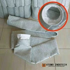 Filter Bag Saringan Debu Custom sesuai pesanan Cincin fleksibel Cincin kawat wol flanel KARBONAKTIF  2