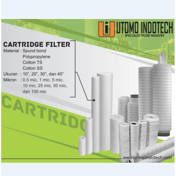 Cartridge Filter Custom by order Polypropylene Spund bond cotton TS SS