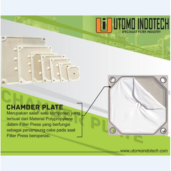 Chamber Plate Custom by order Polypropylene