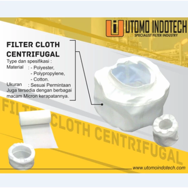 FIlter Cloth Centrifugal Custom by order Polyester Polypropylene Cotton 