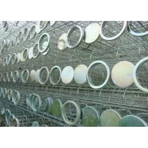 Cage Retainer / Kerangka Filter Dust Collector Custom by order Material Galvanis Mild Steel 