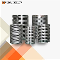 Perforated Plate Filter Custom by order Galvanis Mild Steel Stainless Steel Baja