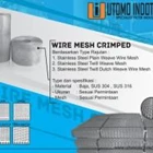 Wiremesh Crimped Custom by order Stainless Steel  5